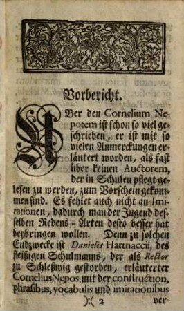 Imitationes Cornelianae ... Oder: Schul-Ubungen Aus dem Cornelio Nepote, Welche nach dem unterschiedenen Begriffe der Lernenden auf unterschiedliche Art abgefast ...