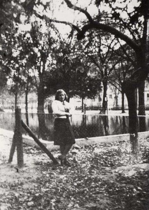 Zerstörungen Zweiter Weltkrieg - Stadtgebiet. Löschwasserteich