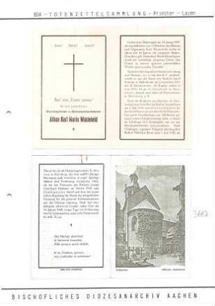 Wüstefeld, Alban Karl Maria