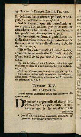 198-233, Titulus XIV. - Titulus XXX.