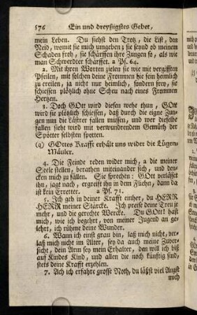 576-580, Das 31. Gebet. (q) Gottes Krafft erhaelt uns ...; ...