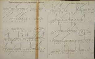 Imperatoris Graeci Epistolae Insigne Fragmentum.