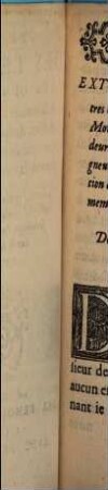 Extraict Des Lettres D'Vn Gentilhomme de la suitte de Monsieur de Rambouillet, Ambassadeur du Roy au Royaume de Pologne, à vn Seigneur de la Court, Touchant la Legation dudict Seigneur, & autres choses memorables obseruées en son voyage. De Cracouie le 12. iour de Decembre, 1573