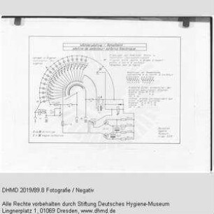 Technische Unterlagen Gläserne Frau (französisch) - "Wählerplatine Schaltbild platibe de selecteur schéma électrique"