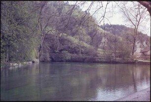 Blick auf die Aachquelle