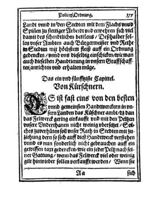 Cap. 51. Von Kürschnern.