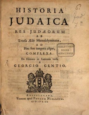 Historia Iudaica