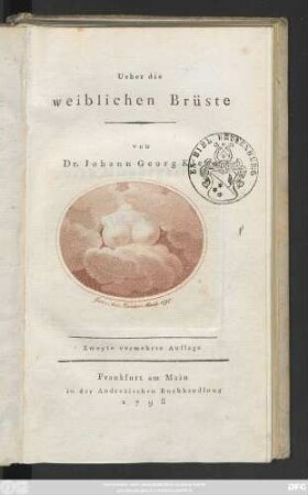 Ueber die weiblichen Brüste