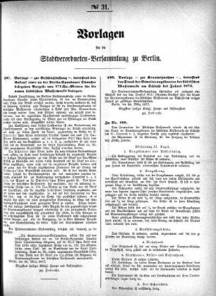 No. 31, 31. März 1877