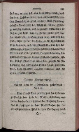 Neunte Unterredung.