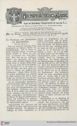 24: Die Monstranz von Jettenhausen bei Friedrichshafen