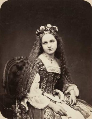 Frl. Oberhofer / Maskenball von 'Jung-München' 1862