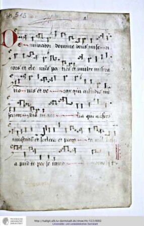 Antiphon Dominator und Responsorien