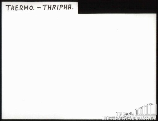 THERMO.-THRIPHA.