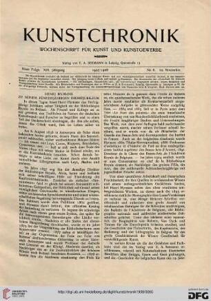 Heft 6 (22. November 1907)