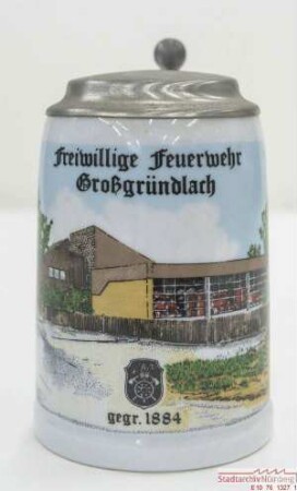 Bierkrüge zur Feuerwehr Nürnberg