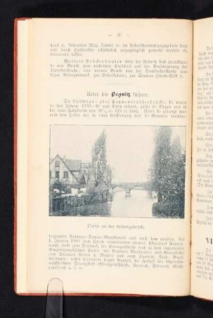 Partie an der Ludwigsbrücke.