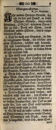 Altdorffische Neu-eingerichtete Lieder-Tafel, Oder Vollständiges Gesang-Buch : Darinnen alle in der Altdorffischen Gemeine und übrigen Nürnbergischen Gebiete übliche Kirchen- und Gruß-Gesänge ... zu finden ...