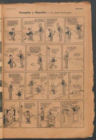 Paragüita y Miquelino. - [Cómic] : Un negocio de Paragüita