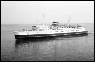 Puttgarden: das dänische Fährschiff, Kong Frederik