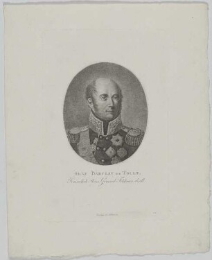 Bildnis des Barclay de Tolly