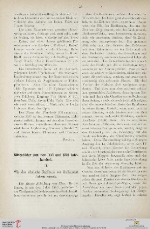 Sittenbilder aus dem XVI und XVII Jahrhundert, [3]