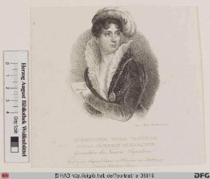 Bildnis Joséphine (eig. Marie-Josèphe-Rose) Bonaparte, verw. de Beauharnais, geb. Tascher de La Pagerie, 1804-09 Kaiserin der Franzosen