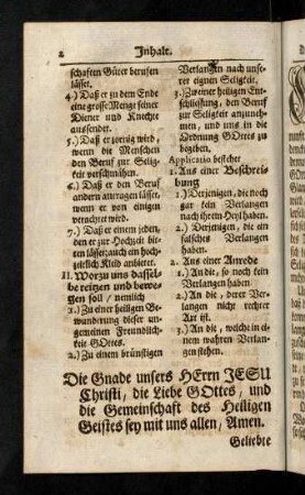 2-8, Die Gnade unsers Herrn Jesu Christi, ...