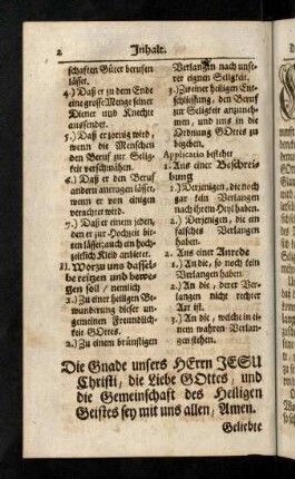 2-8, Die Gnade unsers Herrn Jesu Christi, ...