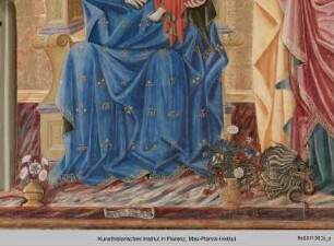 Thronende Maria mit Kind