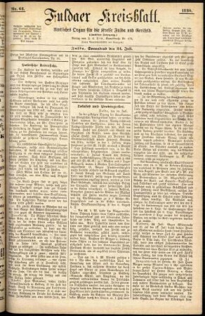 Ausgabe vom Samstag, den 24. Juli 1880.