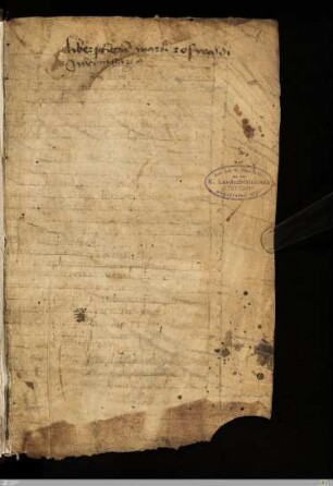 Sammelhandschrift - HB VI 112 : Collectio Vetus Gallica (Collectio Andegavensis) etc.