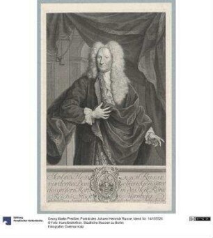 Porträt des Johann Heinrich Russe
