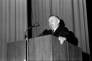 Bad Krozingen: Gemeindehaus Albaneum; Ansprache, [August] Berberich, MdB