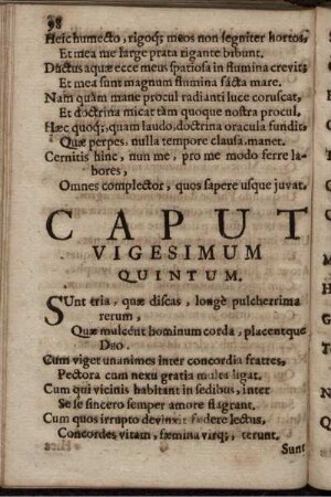 Caput Vigesimum Quintum