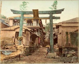 Straße in Enoshima