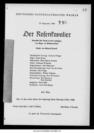 Der Rosenkavalier