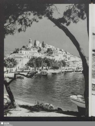 Skopelos. Hafen und Stadt