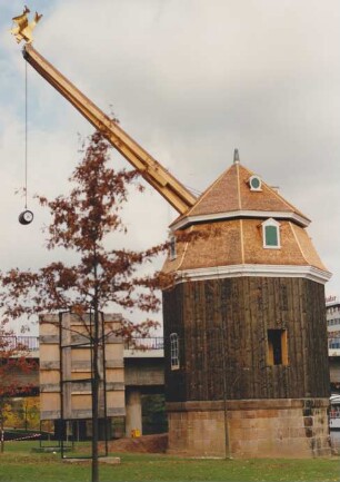 Alter Kran in Saarbrücken