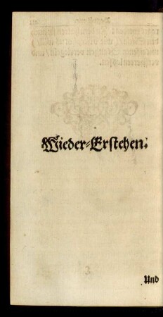 Wieder-Erstehen