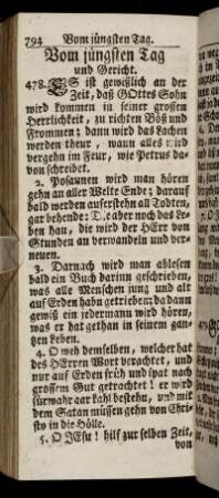Vom juengsten Tag und Gericht - Anhang