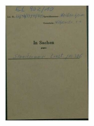 Staudenmaier, Ernst
