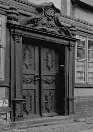 Wernigerode, Portal eines Patrizierhauses