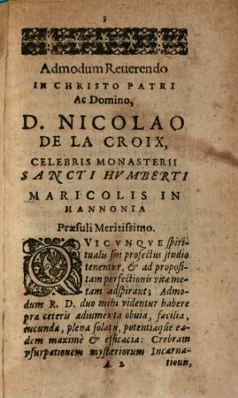In Qvindecim Mysteria Sacri Rosarii Deiparæ Virginis Mariæ Exercitationes