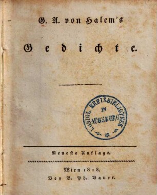 Gedichte