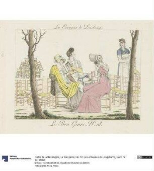 Le bon genre, No. 18: Les ennuyées de Longchamp
