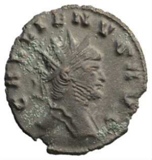 Münze, Antoninian, 260 - 268 n. Chr.