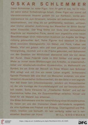 Oskar Schlemmer