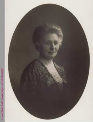Porträt von Louise Wolff