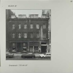 Fotografie: Oranienstr. 170, um 1981